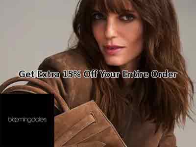 Bloomingdale's Extra 15% Off Your Purchase