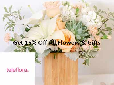 Teleflora 20% Off Your Purchase