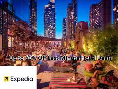 Expedia Up to 60% Off Last Minute Hotel Deals