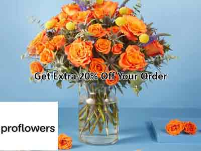 Proflowers 20% Off Your Order